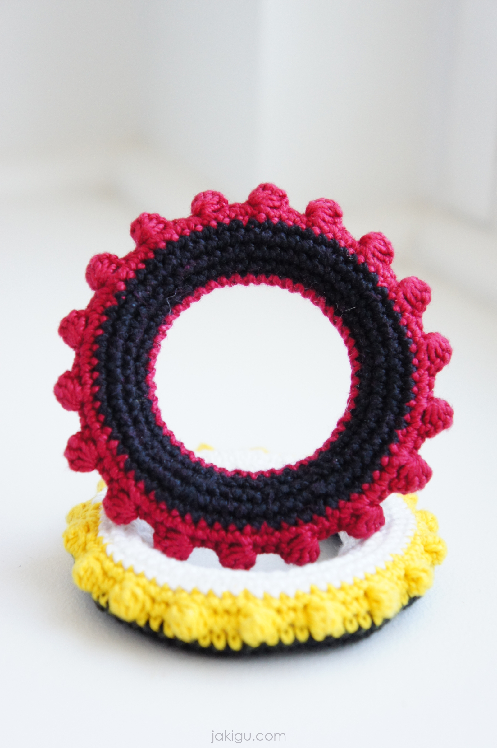 Tactile Toy | jakigu.com crochet pattern