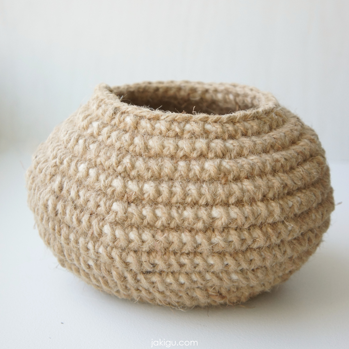 coiled vessel crochet pattern