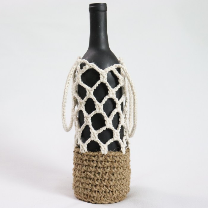 Bottle Carrier Crochet Pattern VODA by jakigu.com